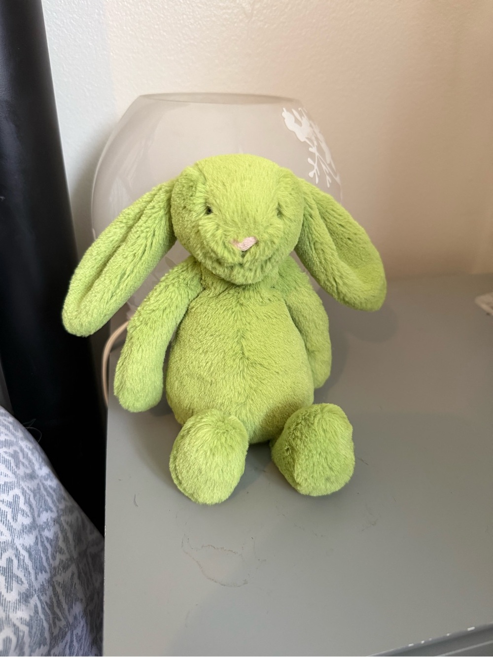 Jellycat Green Apple Bashful Small Bunny